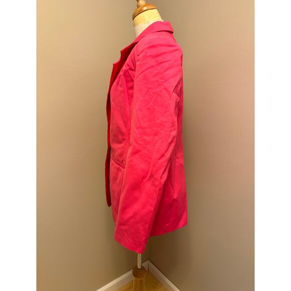 English Factory Red and Pink Blazer - Picture 5 of 10